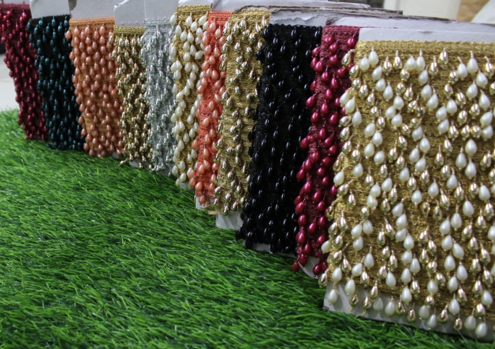 Fancy,, Latkan Lace - Color: Multi