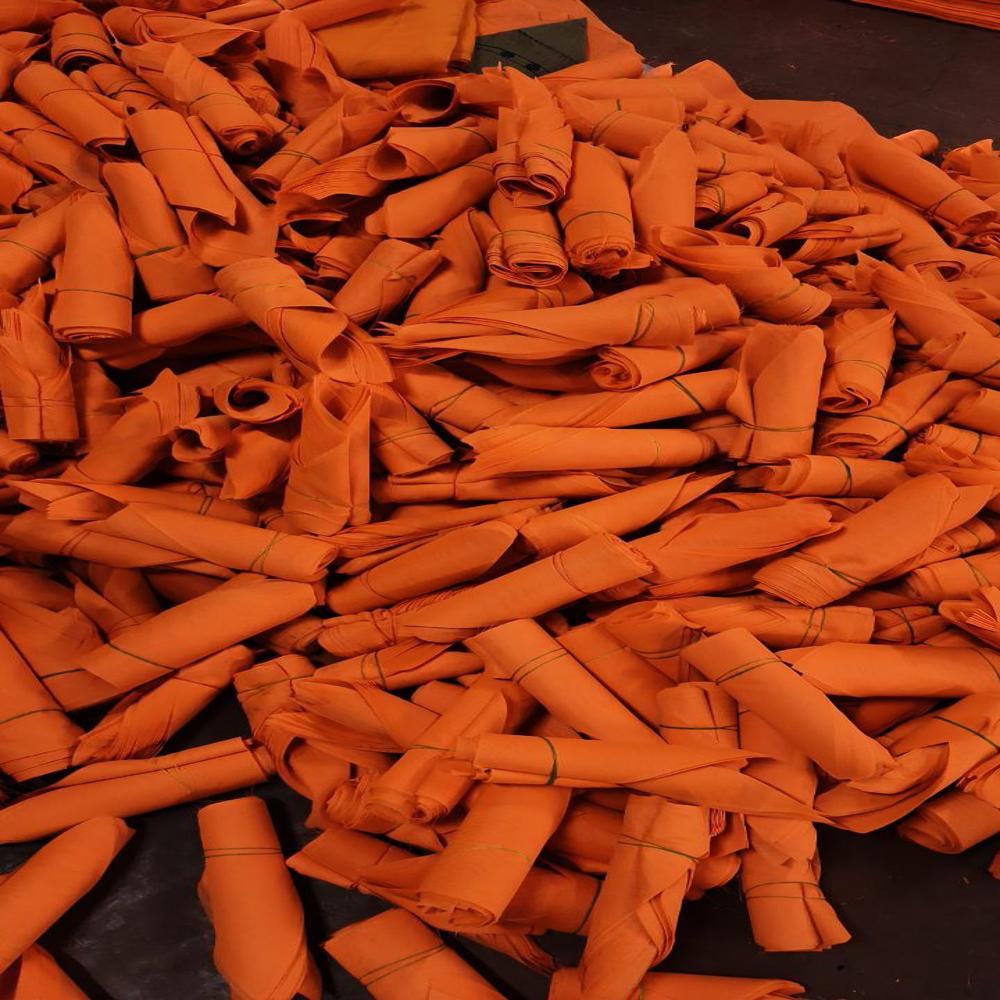 Orange Fabric Bunting Flag 100MTR pack