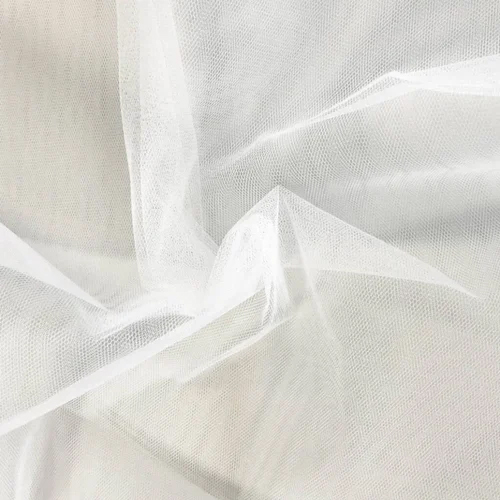 Dyeable Net Fabric - Color: White