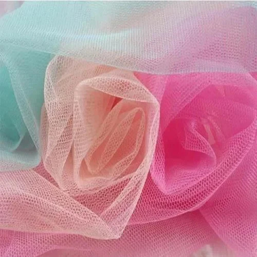 Polyester Soft Net Fabrics - Color: Multicolor