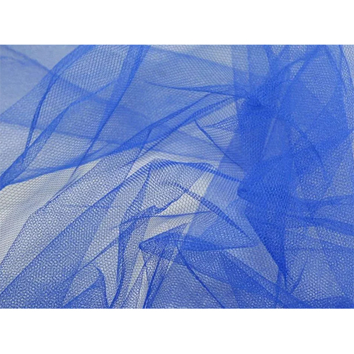 Polyester Soft Net Fabrics - Color: Blue