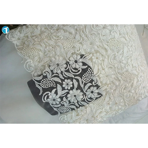 Net Fabric Dyeable - Color: White
