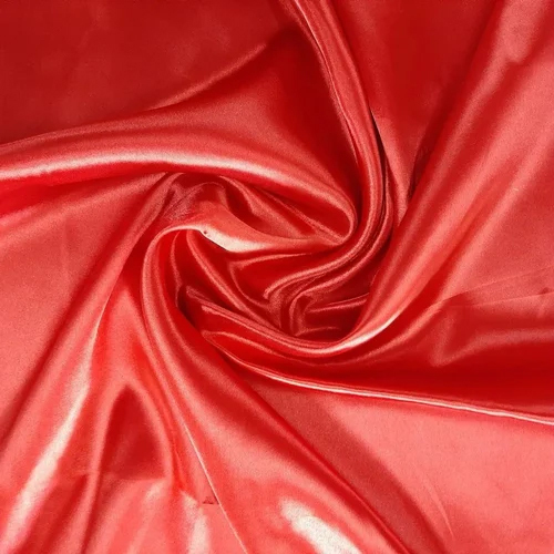 Ultra Satin Dyed Fabric - Color: Red