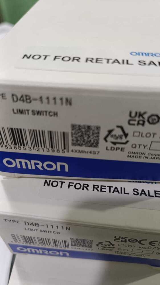 OMRON LIMIT SWITCH, D4B-1111N
