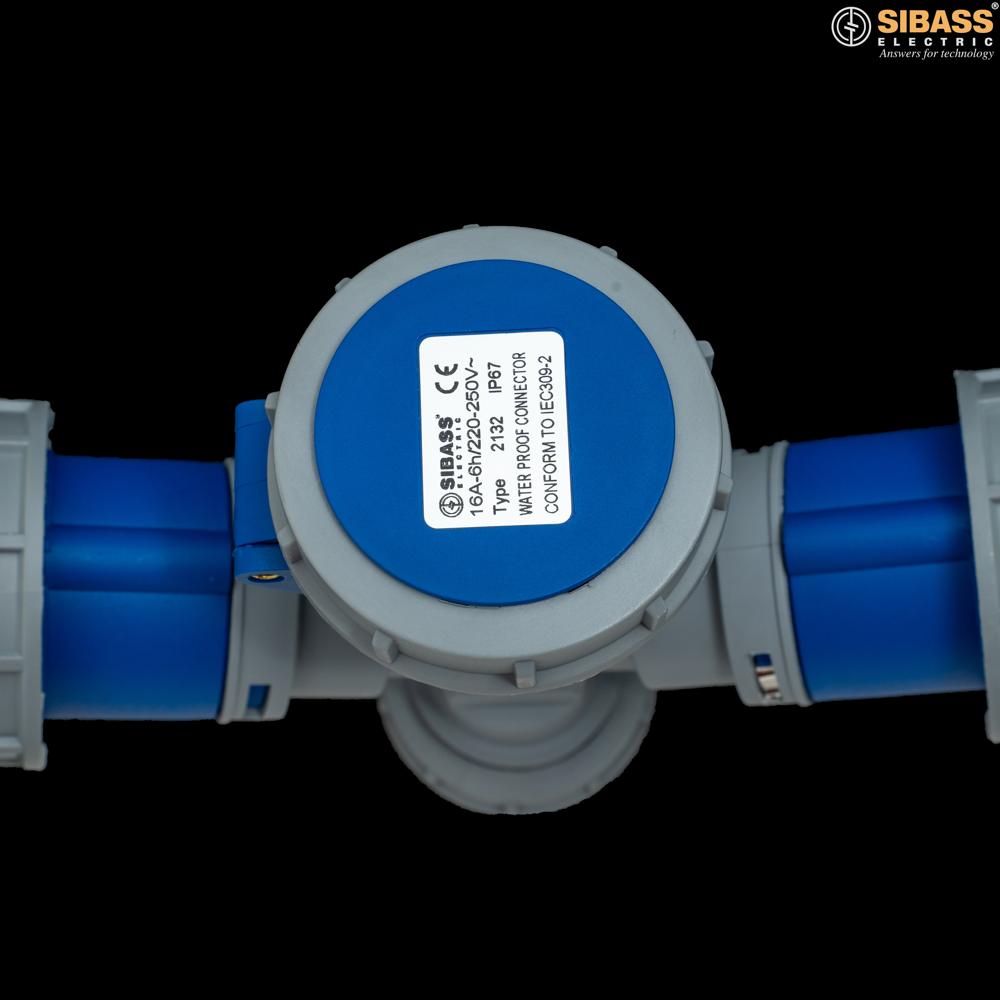 IP67 16A 3PIN 3WAY SOCKET SE-S10132