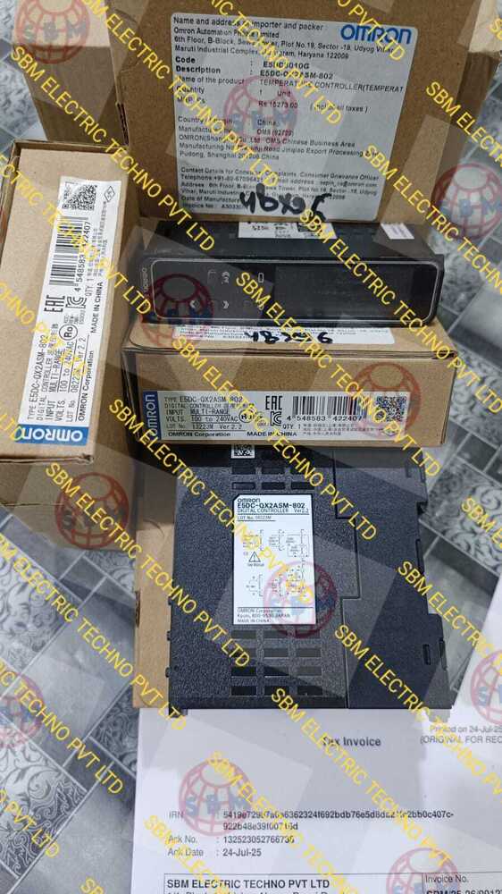 ओमरोन डिजिटल तापमान नियंत्रणक, E5dc-qx2asm-802