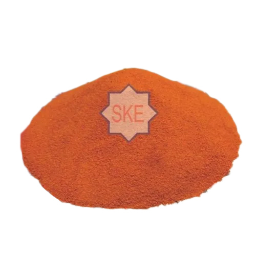 Dark Orange Colour Decorative Sand