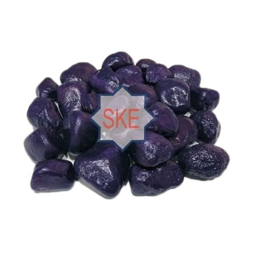 Purple Colour Pebble Stone