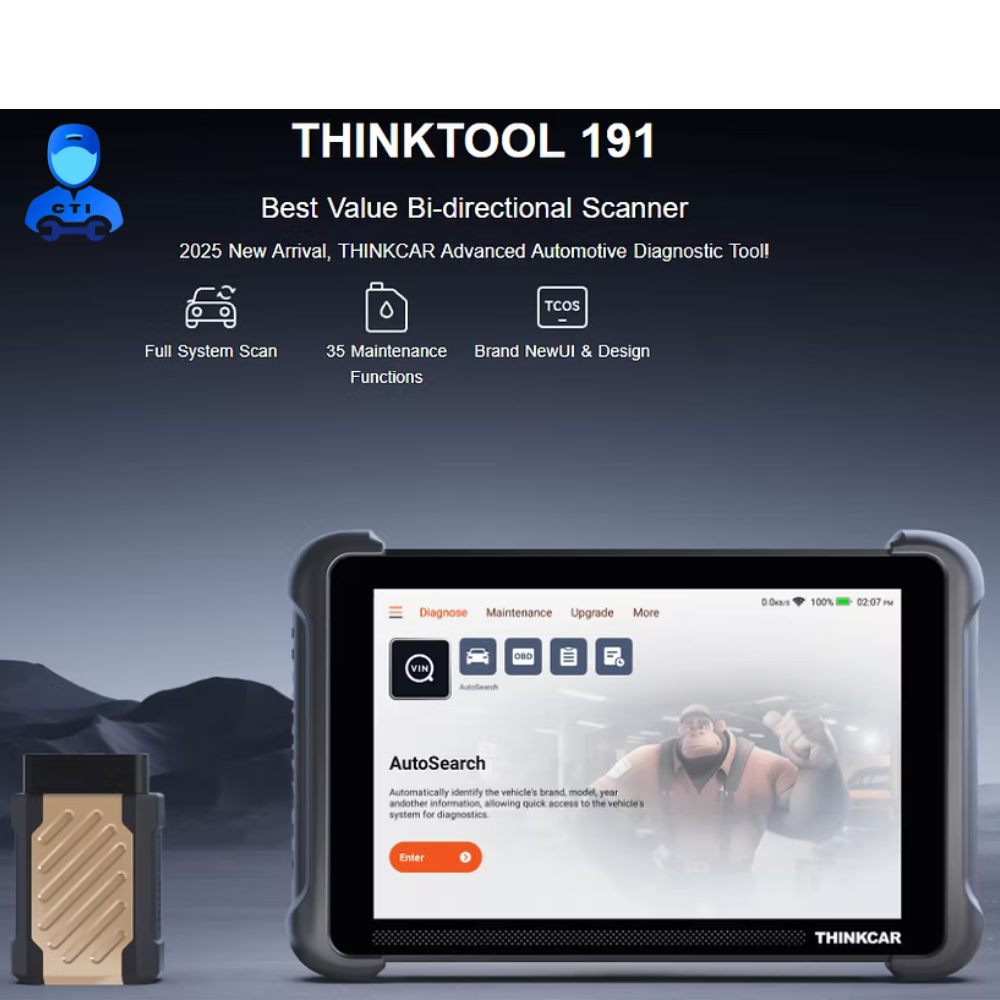 Thinkcar Thinktool Expert 191 - Application: Vehicle Diagnostics And Troubleshooting