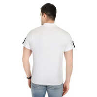 Mens 100% Cotton Sinker Chinese Coller T Shirt