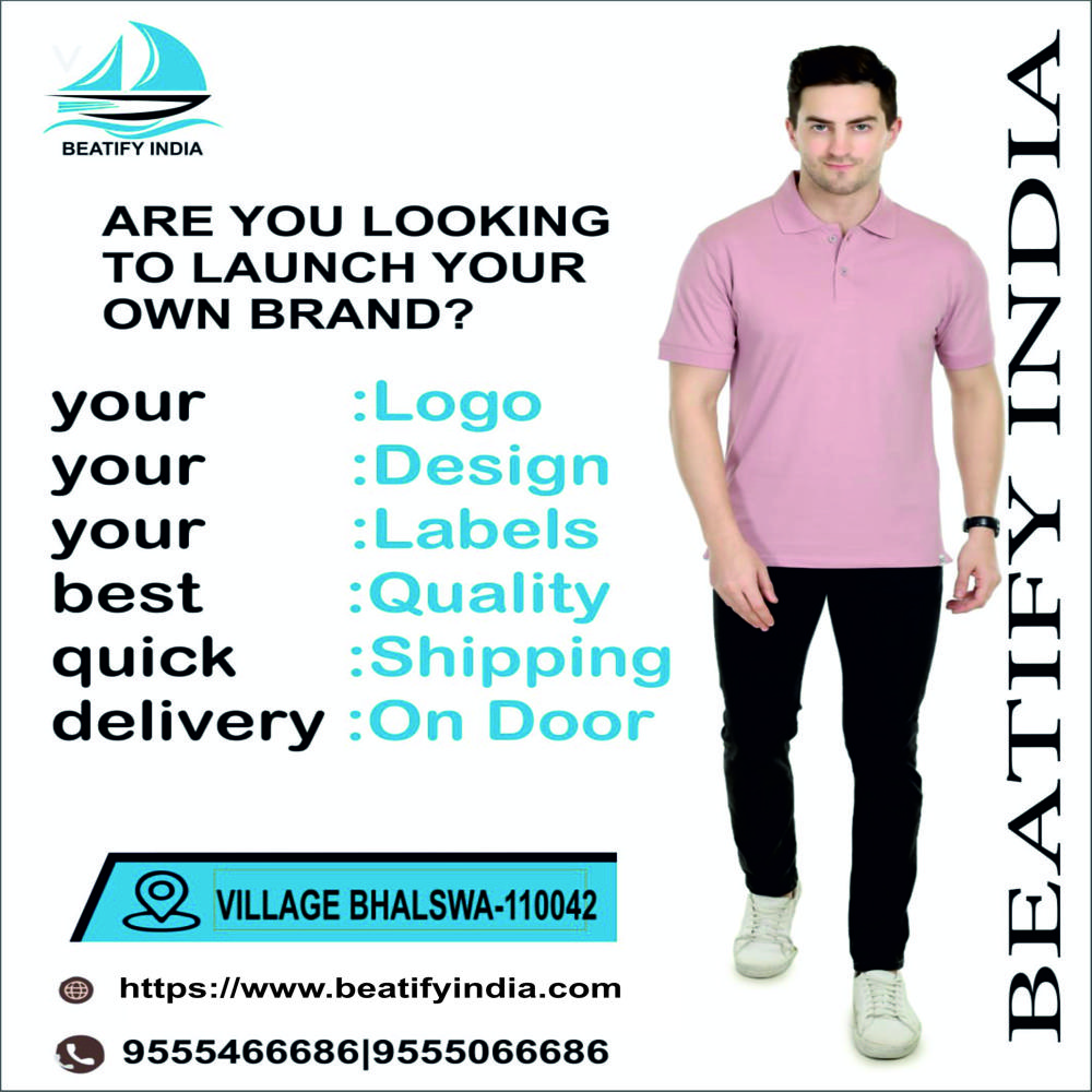 Mens Polo T Shirt - Color: Brown