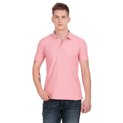 Polyester Sport Matty Polo T Shirt