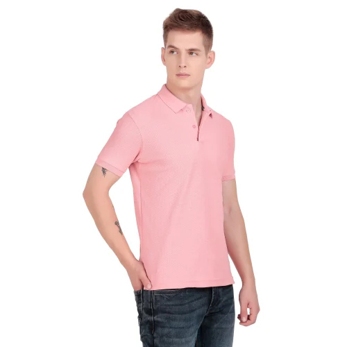 Polyester Sport Matty Polo T Shirt