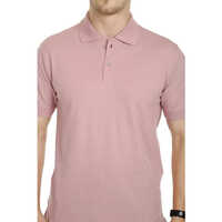 95% Cotton 5% Lycra Matty Fabric Bio Wash Polo T Shirt