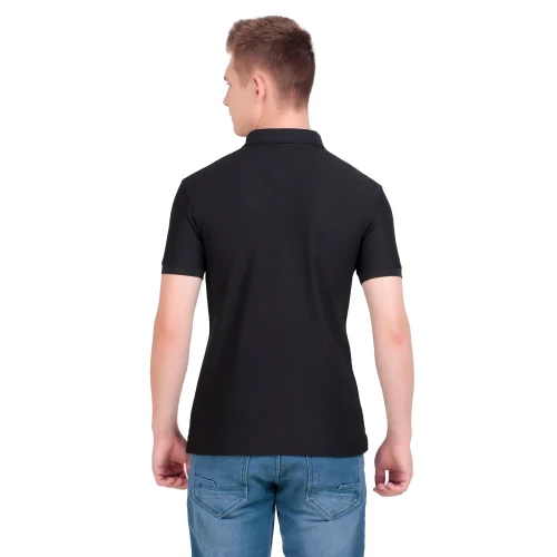 Black Sport Matty Polo T Shirt