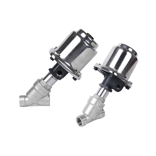 Ss एक्ट्यूएटर संचालित कोणीय सीट वाल्व