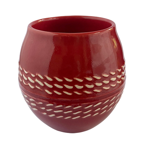 Cricket Ball Shaped Tea Cup - Color: Different Available