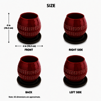 Cricket Ball Cup - Color: Red
