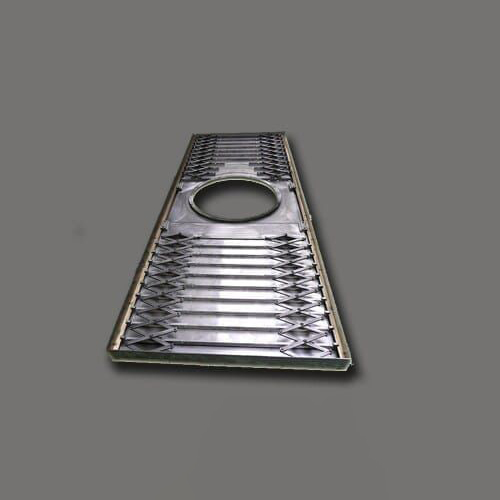 Telescopic Cover - Mild Steel, 150 Mm Width X 700 Mm Height, Silver Finish | Durable Protection For Slideways & Precision Components