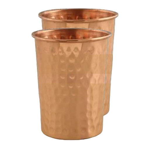 Regular Shine Hammered Glass - Color: Copper Color