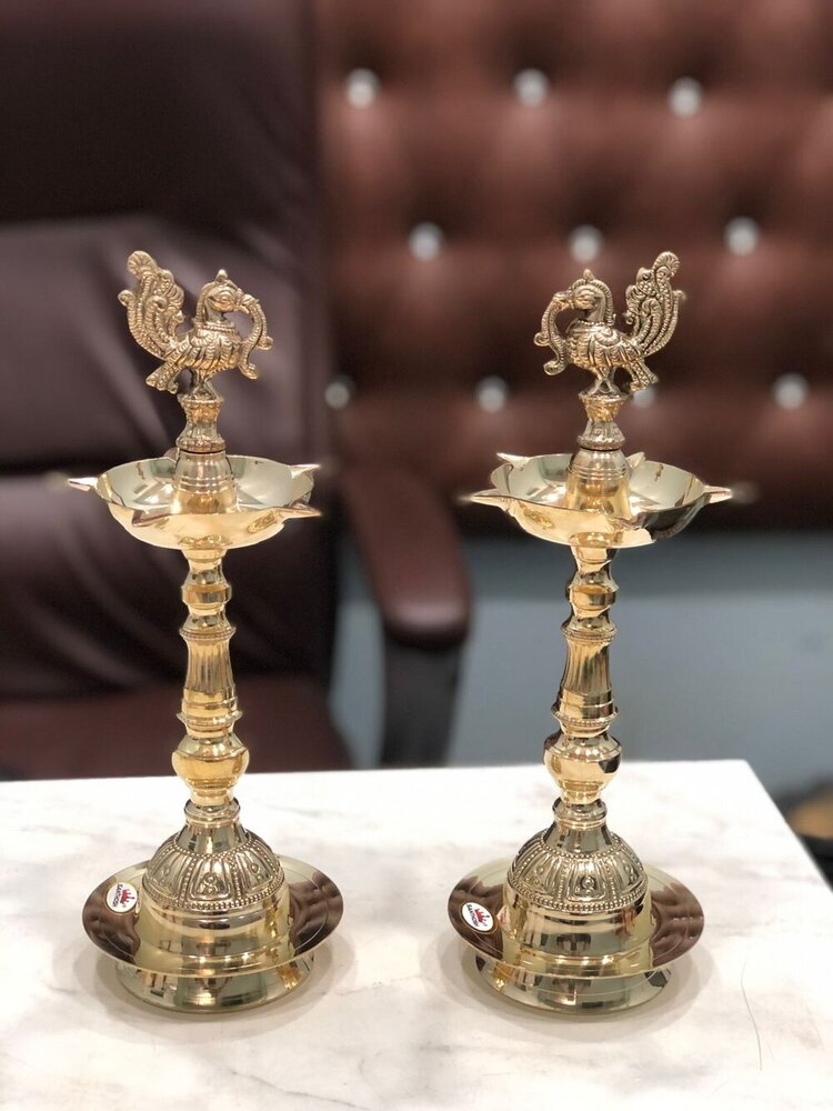 Brass Astha Deep Diffuser - Color: Copper Color
