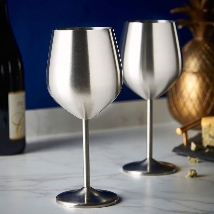 Stainless Steel Glass - Color: Copper Color
