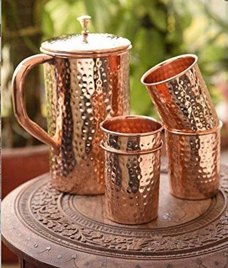 Lily 2 Tone Jug - Color: Copper Color