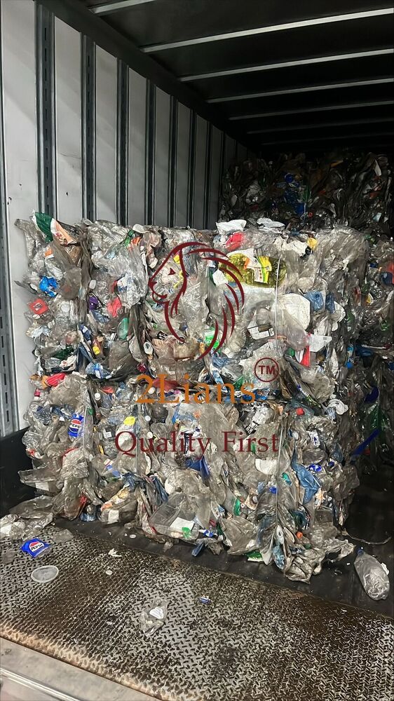 PET Bottle Bales Post Consumer scrap