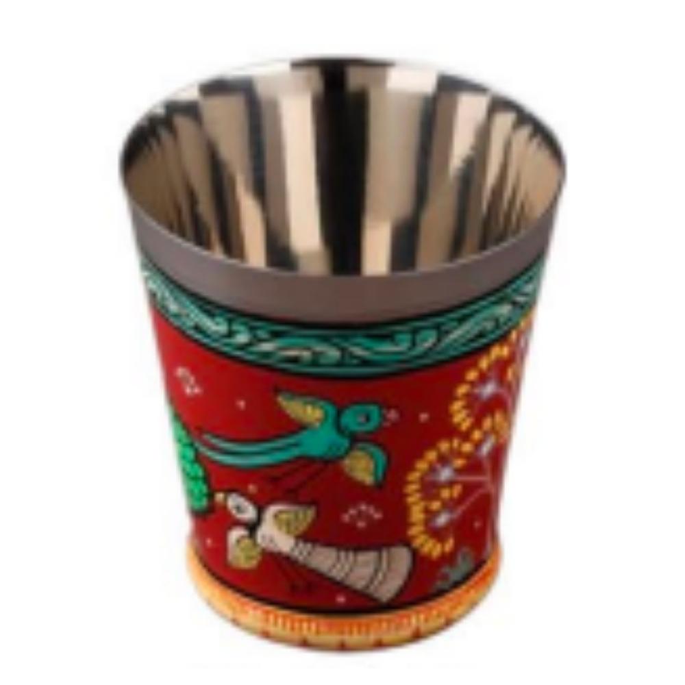 Hand-Painted Enamel SS Tumblers with Unique Prints