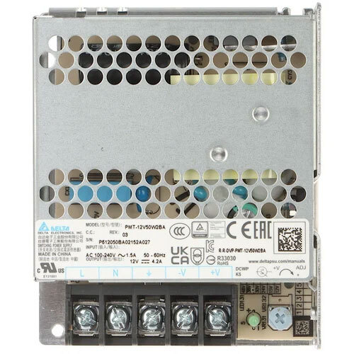 Delta Panel Mount SMPS PMT 12V50W2BA