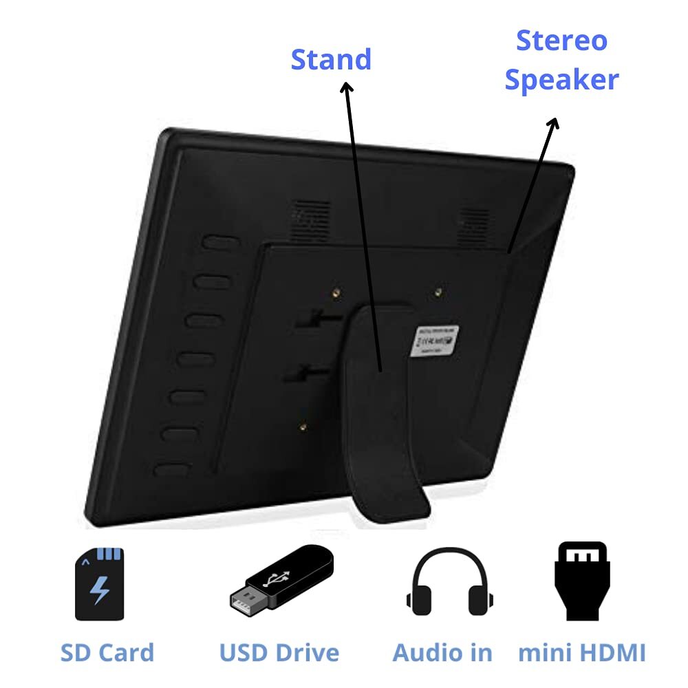 15.4 Inch Hdmi Frame - Color: Black