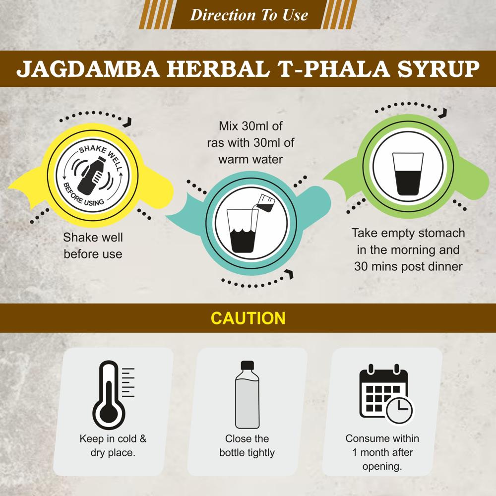 T-phala Syrup - Adult Tonic & Syrup | Suggested Dosage, Store In Cool Place