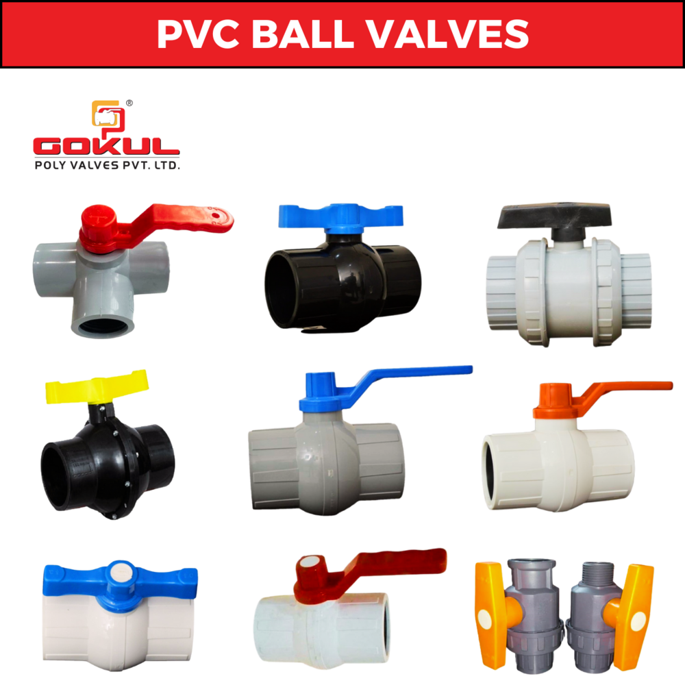 Pvc Ball Valve Application: Industrial & Water Line