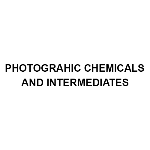 Photograhic Chemicals And Intermediates