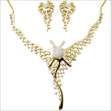 Designer jewelry set diamond wedding jewelry