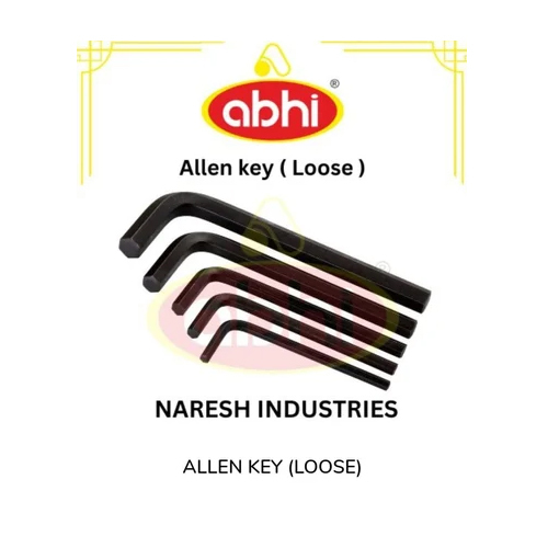 Loose Allen Key Set - Color: As Per Availability at Best Price in ...