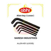 Loose Allen Key Set - Color: As Per Availability