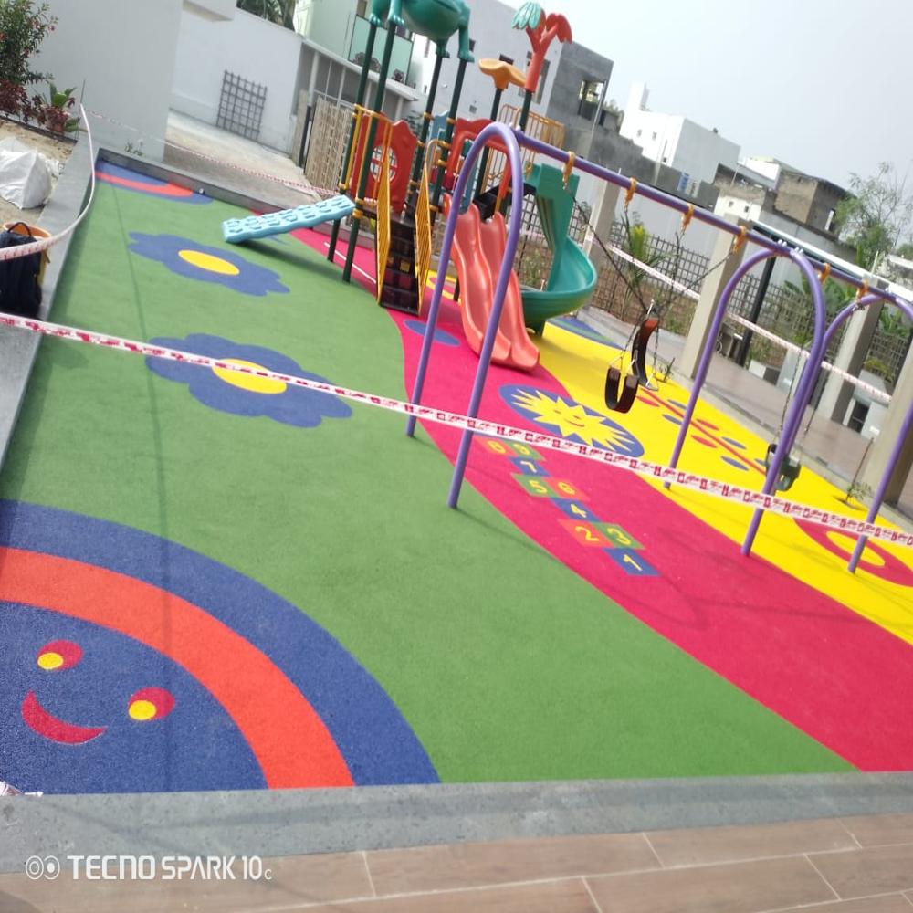 Epdm Playground Flooring - Color: Different Available
