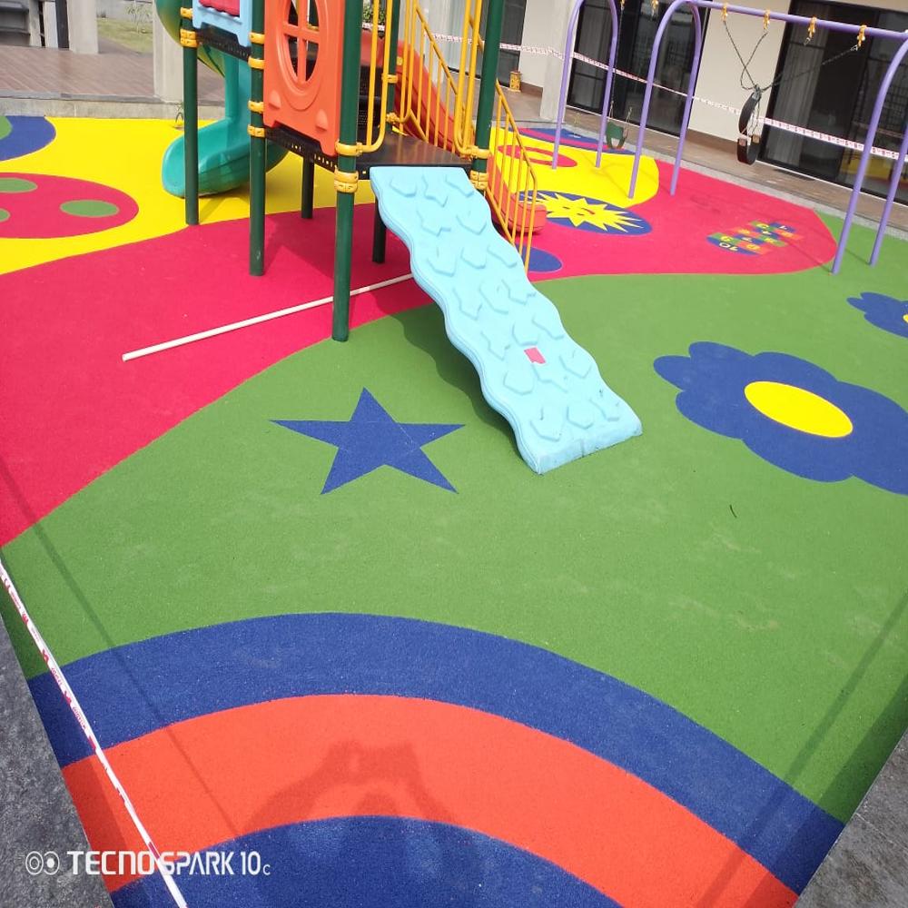 Epdm Playground Flooring - Color: Different Available