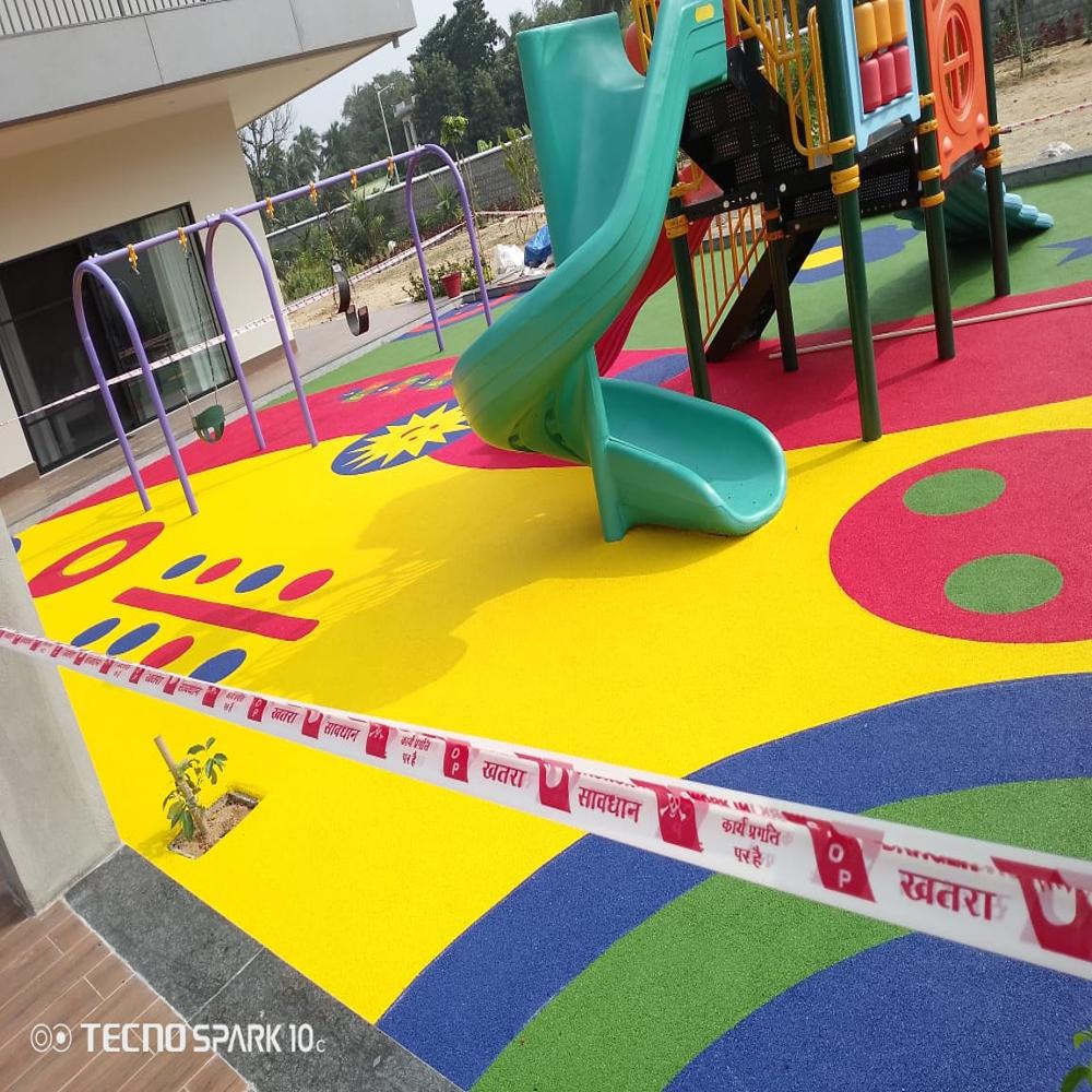 Epdm Playground Flooring - Color: Different Available