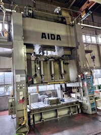 1693 AIDA H FRAME DOUBLE CRANK PRESS