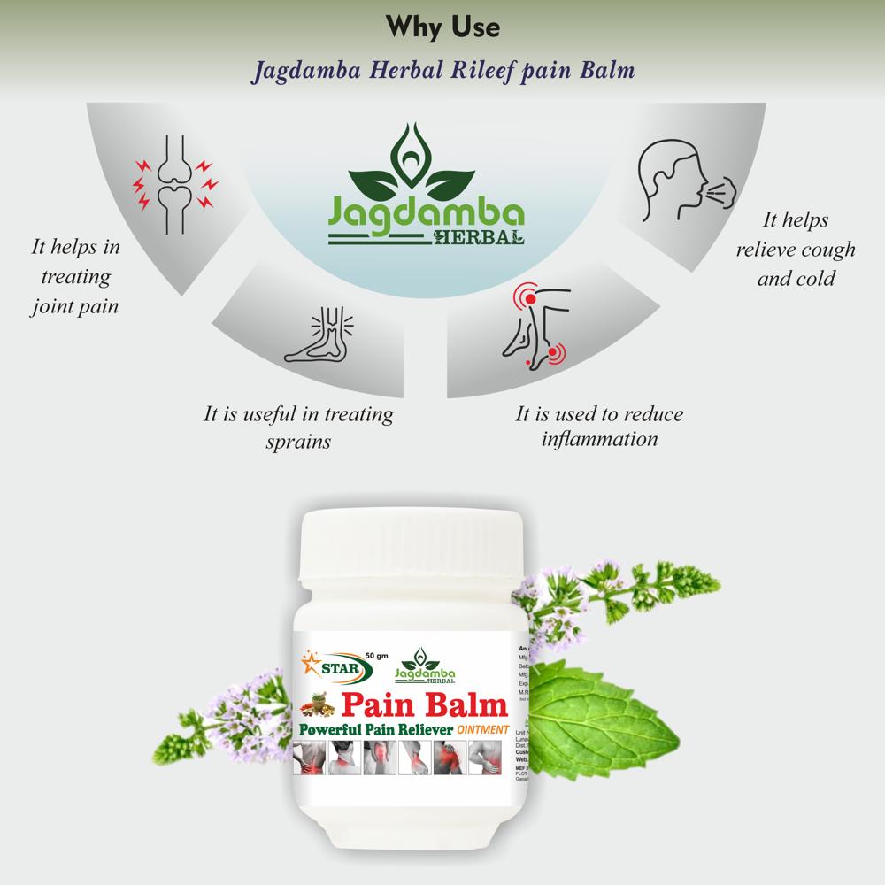 Star Pain Balm - Gel & Cream Formula, For Adult Use, Suggested Dosage, Store In A Cool Place