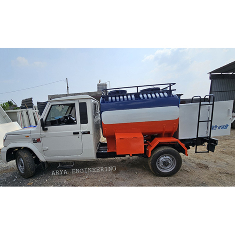 2 Kl Tank With Dispencer - Material: Mild Steel