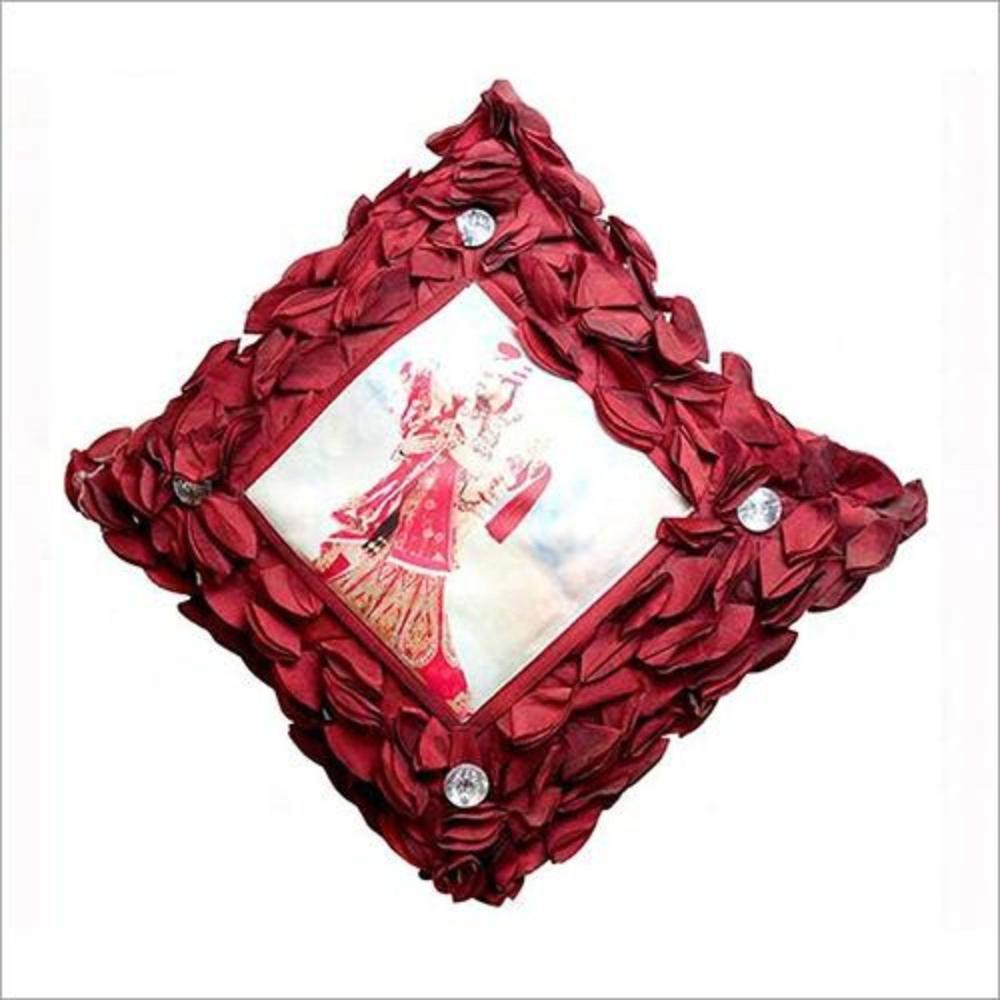 Sublimation Cushions Petal Cushions - Color: Red