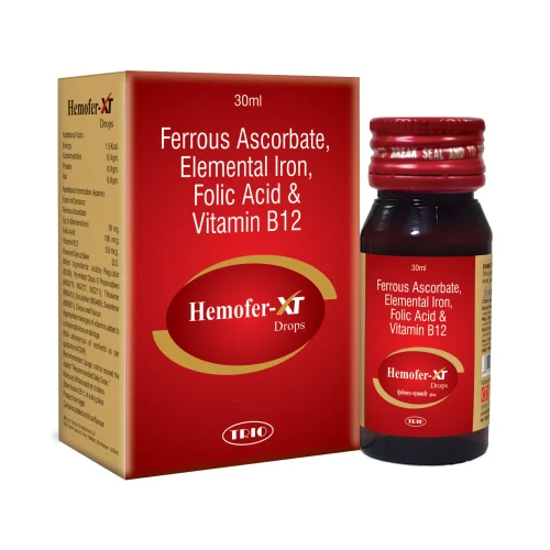 30Ml Iron Folic Acid Vitamin B12 Drops - Drug Type: General Medicines