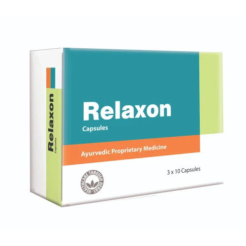 Relaxon Stress Relief Ayurvedic Capsules - Age Group: For Adults