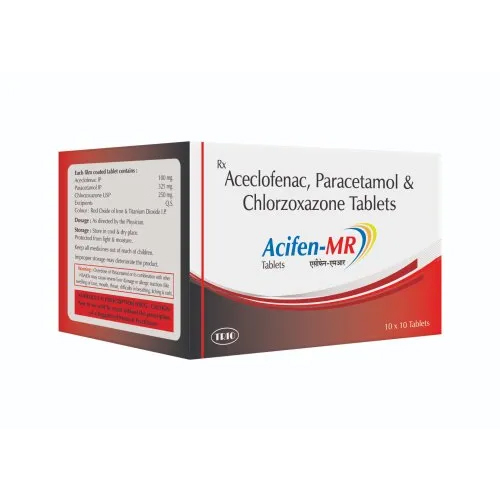 Aceclofenac Paracetamol And Chlorzoxazone Tablets - Drug Type: General Medicines