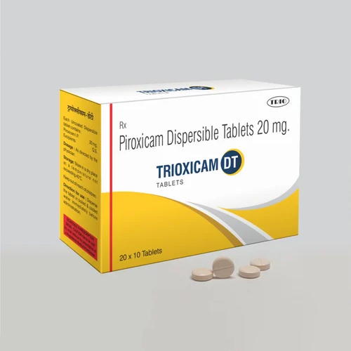 20mg पिरोक्सिकैम डिस्पर्सिबल टैबलेट्स