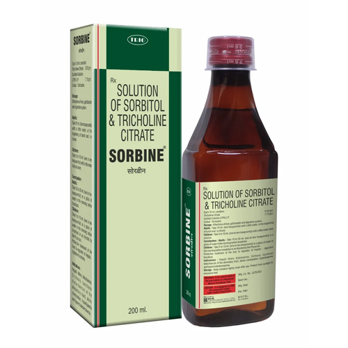 200ml Tricholine Citrate And Sorbitol Syrup