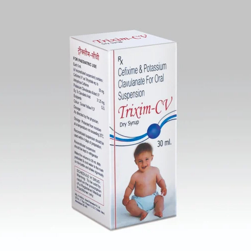 30ml Cefixime And Clavulanate Potassium Dry syrup